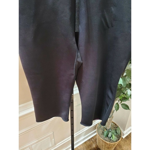 Brick Built Women's Black Polyester Mid Rise Athletic Comfort Waist Pants - Picture 4 of 11